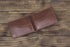 brown leather bifold wallet